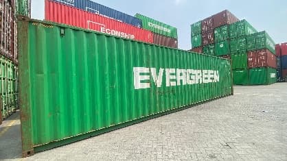 jual kontainer bekas 40ft high cube kondisi bagus — PT Kiranalea